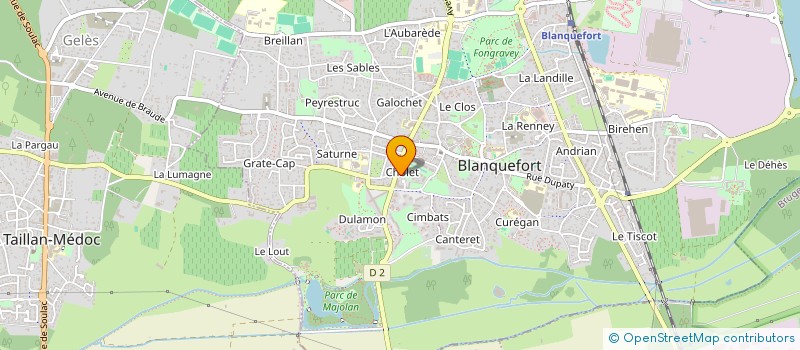 localisation de l'entreprise SCI CASA DE PABEL à BLANQUEFORT