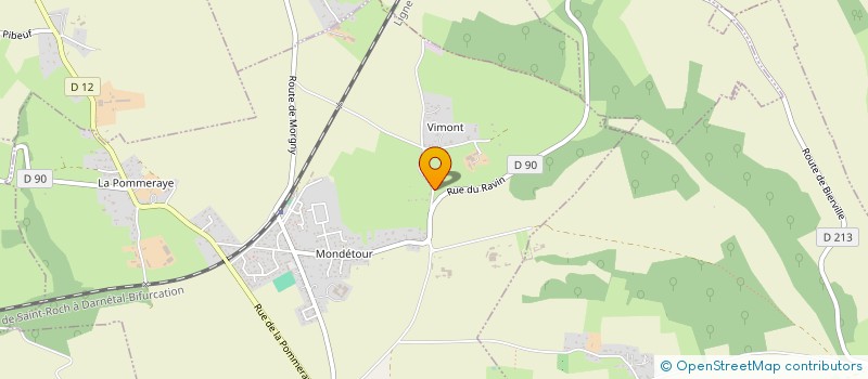 localisation de l'entreprise SCI CASA DEL SOL  MORGNY-LA-POMMERAYE