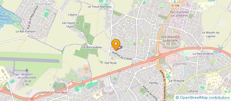 localisation de l'entreprise SCI CASA DI ALIA  LAGORD