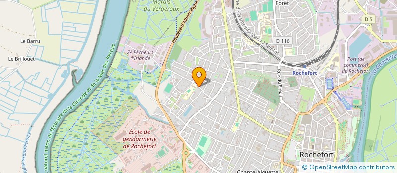 localisation de l'entreprise SCI CASA DO SOL  ROCHEFORT