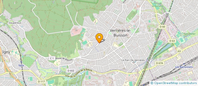 localisation de l'entreprise SCI CASA EMP à VERRIERES-LE-BUISSON