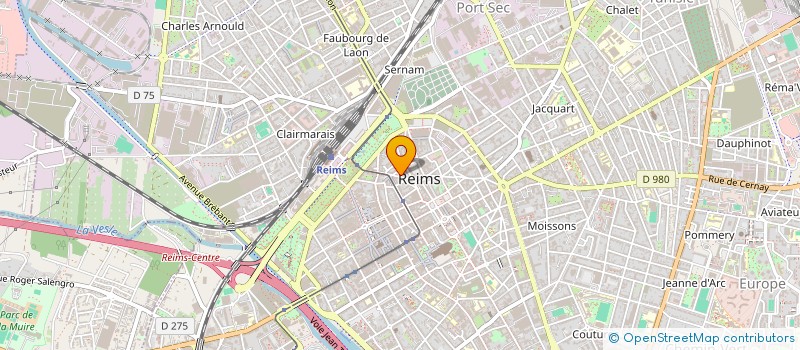 localisation de l'entreprise SCI CASA FELICIDAD  REIMS