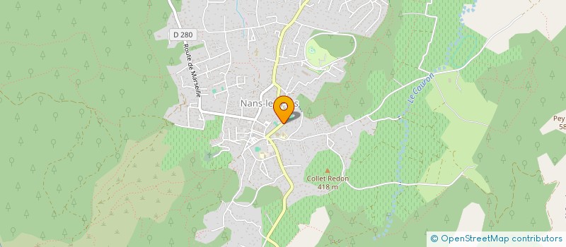 localisation de l'entreprise SCI CASA FIORITA  NANS-LES-PINS