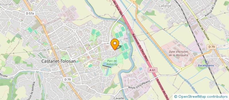 localisation de l'entreprise SCI CASA FRATERNA à CASTANET-TOLOSAN