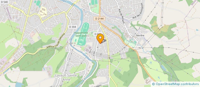 localisation de l'entreprise SCI CASA JULAI à MONTLUCON