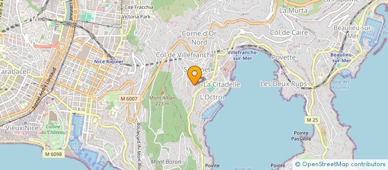 localisation de l'entreprise SCI CASA MEDIA à VILLEFRANCHE-SUR-MER