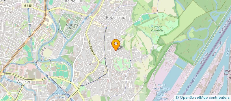 localisation de l'entreprise SCI CASA NOSTRA  STRASBOURG