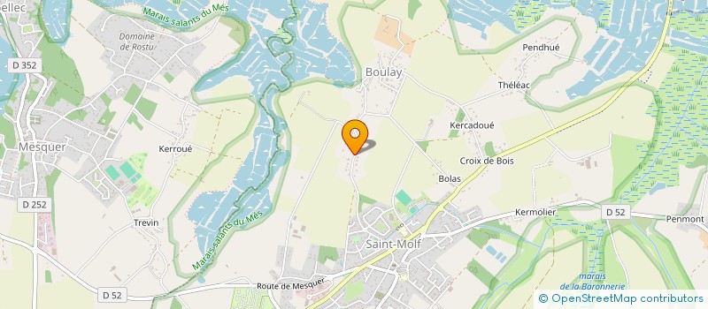 localisation de l'entreprise SCI CASA NOSTRA à SAINT-MOLF