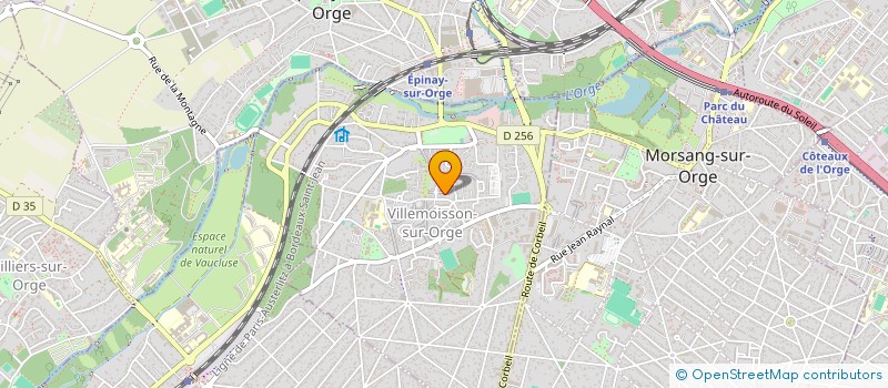 localisation de l'entreprise SCI CASA OBLILLARD à VILLEMOISSON-SUR-ORGE