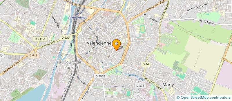 localisation de l'entreprise SCI CASA OLIVI à VALENCIENNES