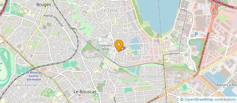 localisation de l'entreprise SCI CASA PERA  BRUGES