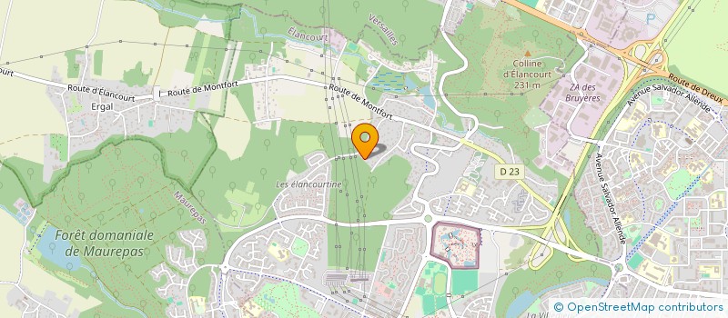 localisation de l'entreprise SCI CASA REGLISSE  ELANCOURT