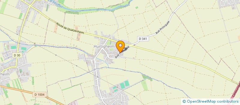 localisation de l'entreprise SCI CASA ROMANA  HURTIGHEIM