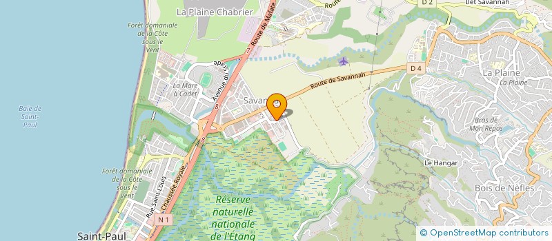 localisation de l'entreprise SCI CASA RUN à SAINT-PAUL