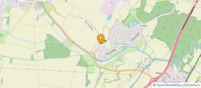 localisation de l'entreprise SCI CASA SOLA  ROHRWILLER