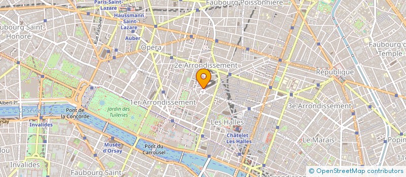 localisation de l'entreprise SCI CASA VICTOIRES  PARIS