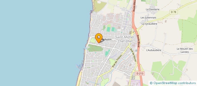 localisation de l'entreprise SCI CASABIANCA  SAINT-MICHEL-CHEF-CHEF