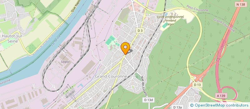 localisation de l'entreprise SCI CASABLANCA  GRAND-COURONNE