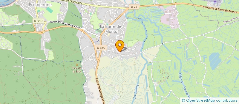 localisation de l'entreprise SCI CASAFLORE  BARRE-DE-MONTS (LA)