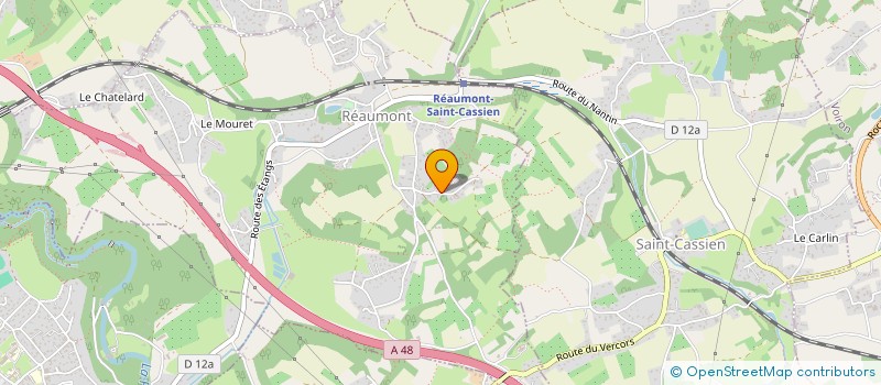 localisation de l'entreprise SCI CASAGUI  REAUMONT