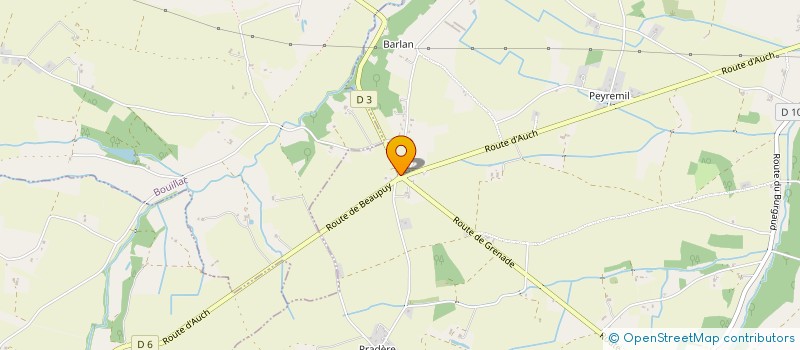 localisation de l'entreprise SCI CASAIS NOVOS  AUCAMVILLE