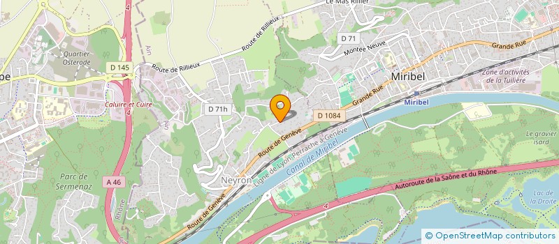 localisation de l'entreprise SCI CASAJUAL  NEYRON