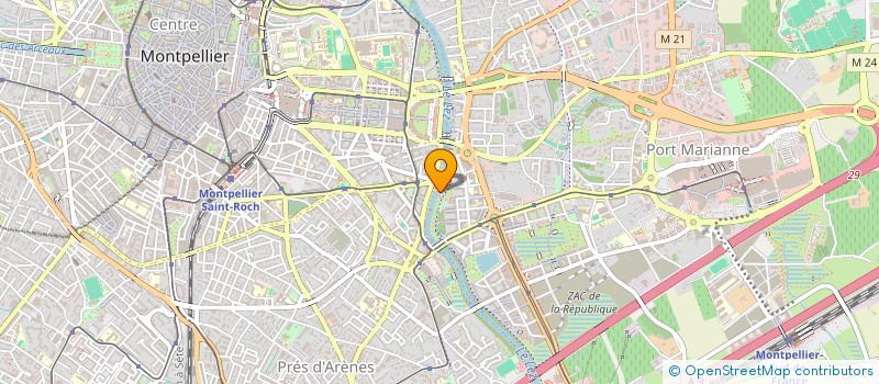 localisation de l'entreprise SCI CASAL à MONTPELLIER
