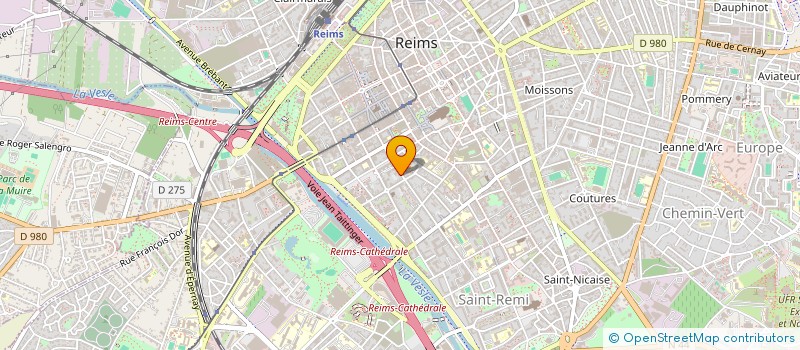 localisation de l'entreprise SCI CASALERO  REIMS