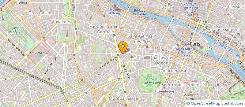 localisation de l'entreprise SCI CASALFORT  PARIS