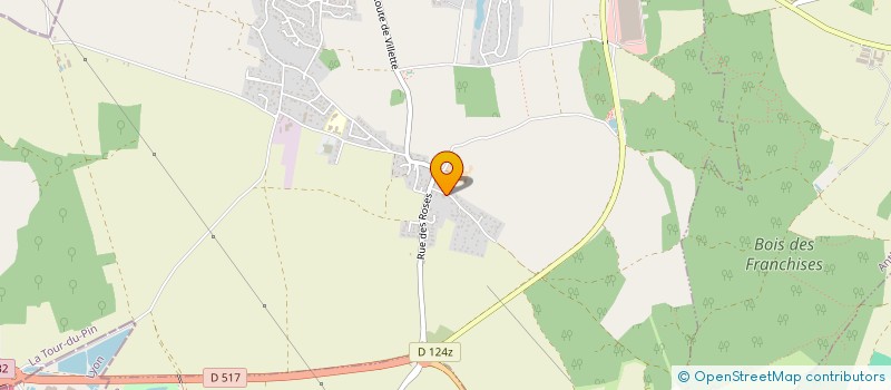 localisation de l'entreprise SCI CASALIBUS  VILLETTE-D'ANTHON