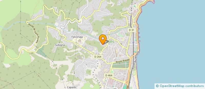 localisation de l'entreprise SCI CASALIM à BASTIA