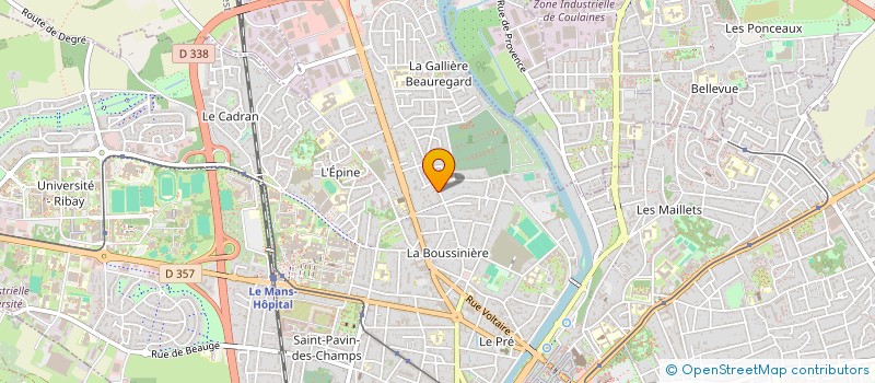 localisation de l'entreprise SCI CASALMAGGIORE à LE MANS