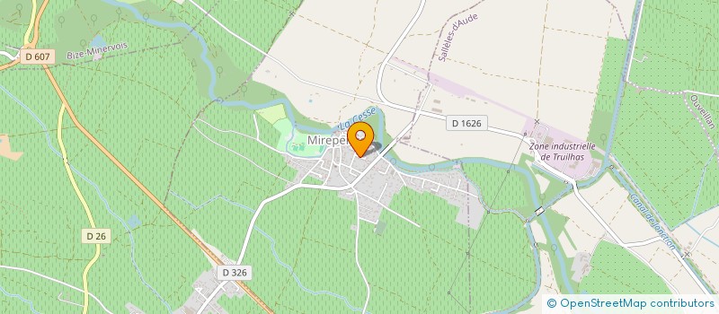 localisation de l'entreprise SCI CASALS  MIREPEISSET