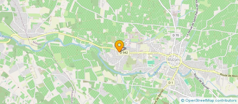 localisation de l'entreprise SCI CASAMAM  MAZAN