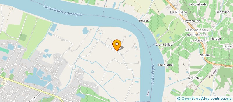 localisation de l'entreprise SCI CASAMANO  IZON