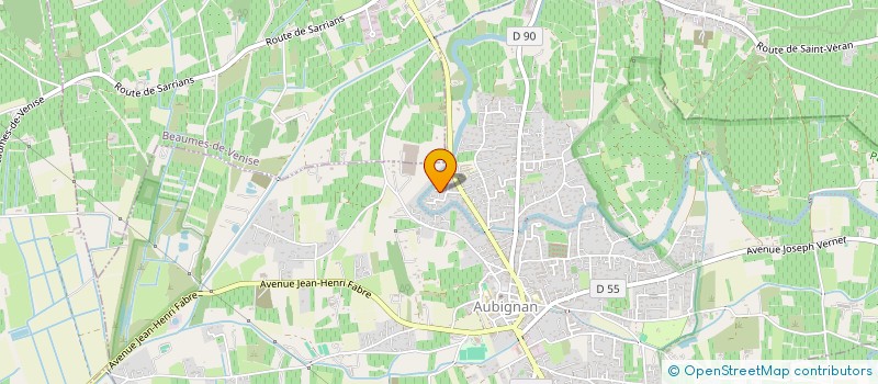 localisation de l'entreprise SCI CASAMAR  AUBIGNAN