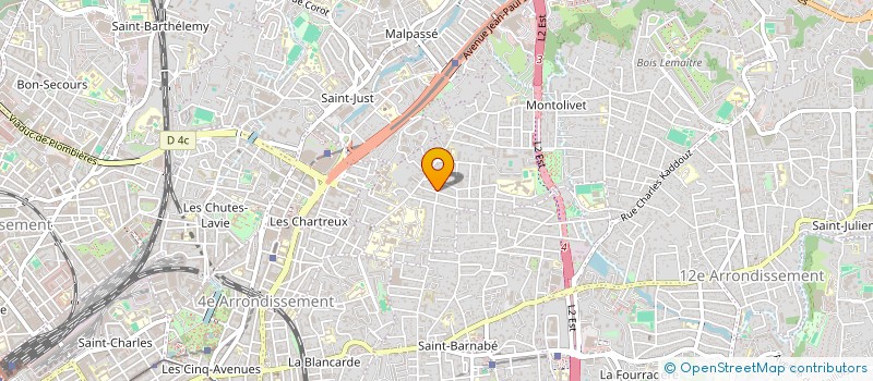 localisation de l'entreprise SCI CASANDA à MARSEILLE