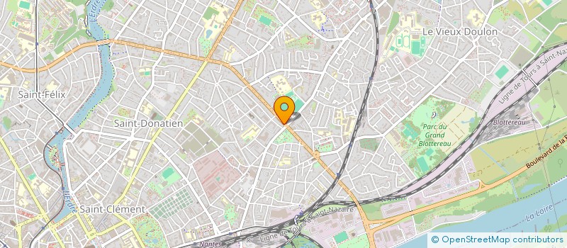 localisation de l'entreprise SCI CASANIS  NANTES