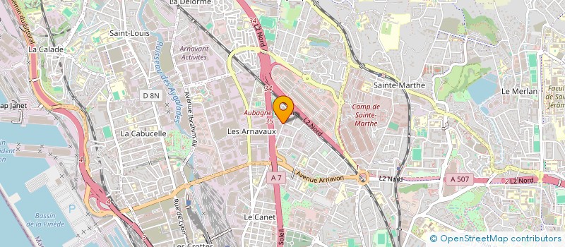 localisation de l'entreprise SCI CASANOVA 301 à MARSEILLE