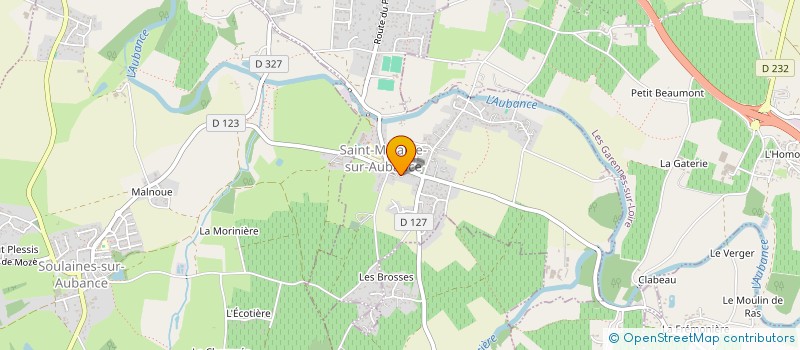 localisation de l'entreprise SCI CASAPELU  SAINT-MELAINE-SUR-AUBANCE