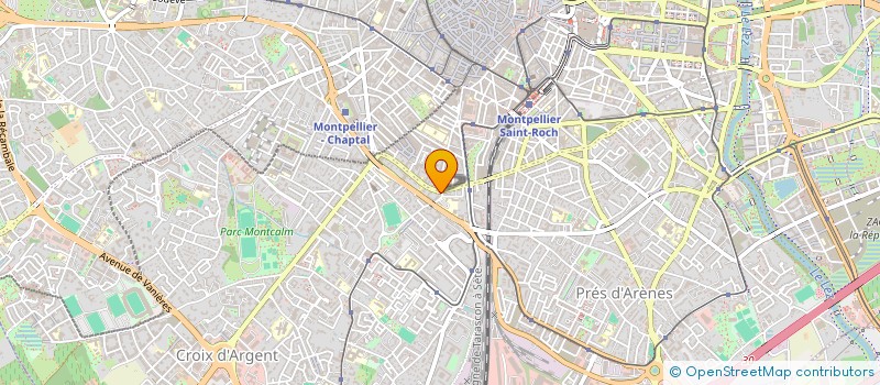 localisation de l'entreprise SCI CASAR à MONTPELLIER