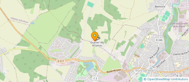 localisation de l'entreprise SCI CASARELLA  CHAVANOZ