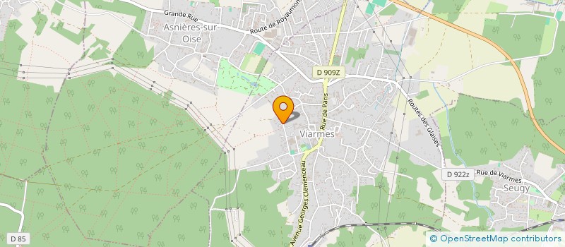 localisation de l'entreprise SCI CASASEVRE  VIARMES