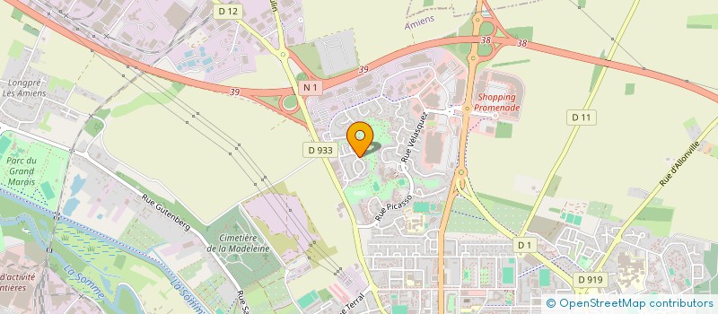 localisation de l'entreprise SCI CASASNOVAS à AMIENS