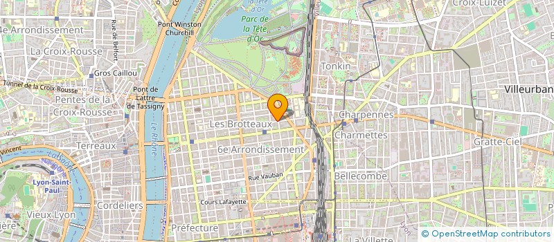 localisation de l'entreprise SCI CASASTRA  LYON