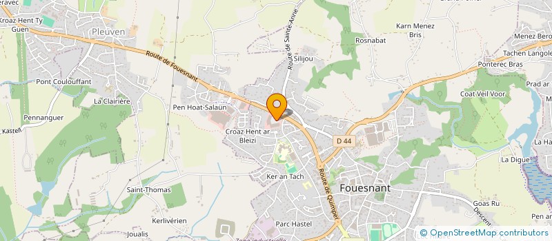 localisation de l'entreprise SCI CASCADE  PLEUVEN