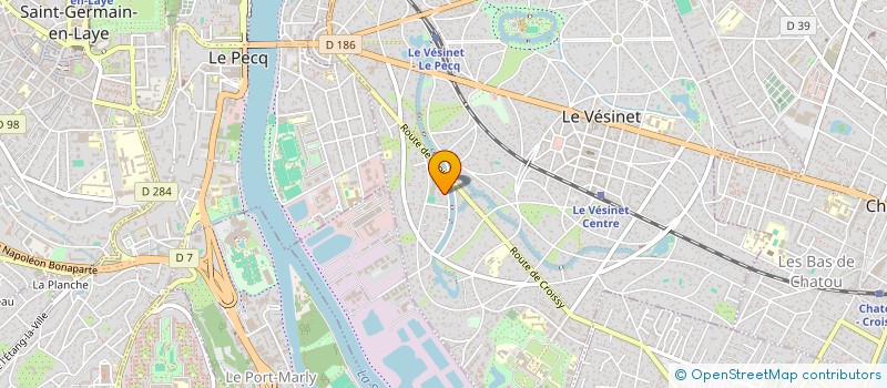 localisation de l'entreprise SCI CASCADE VIENNE  LE VESINET