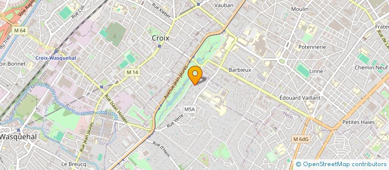 localisation de l'entreprise SCI CASCADES MAUL  CROIX