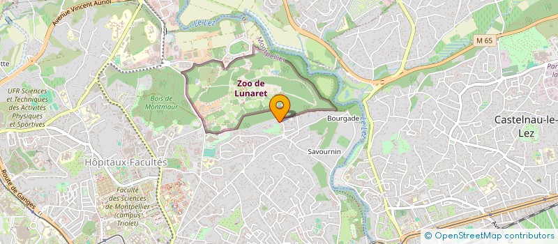 localisation de l'entreprise SCI CASE à MONTPELLIER