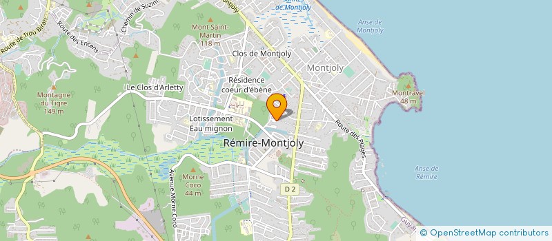 localisation de l'entreprise SCI CASENE  REMIRE-MONTJOLY